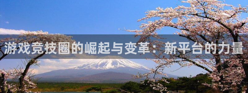 沐春高德娱乐：游戏竞技圈的崛起与变革：新平台的力量